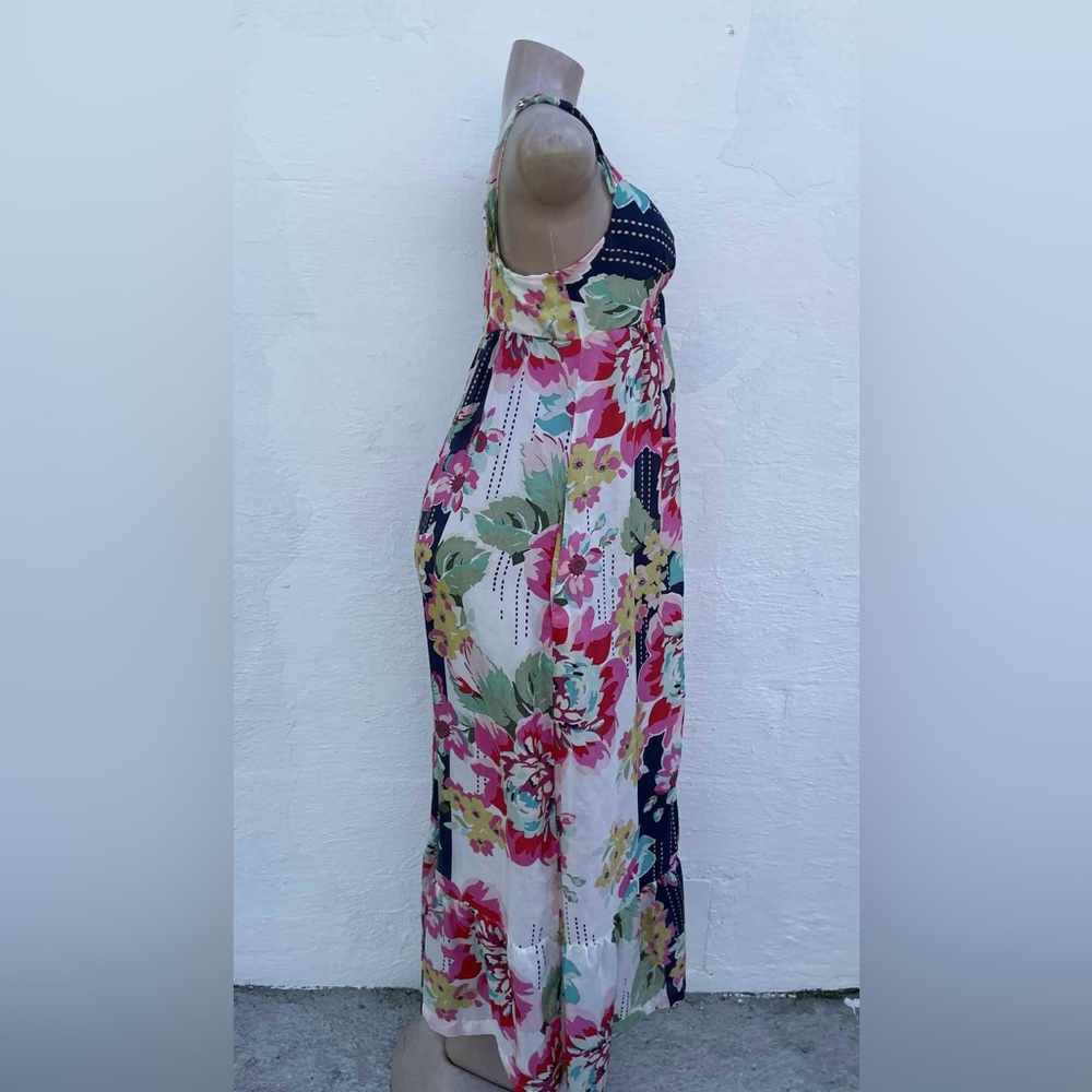 Johnny Was Multicolor Floral Maxi Dress - Picture 5 of 14